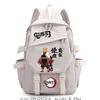 Japan Cartoon Comics Demon Slayer Instagram Backpack, Japanese Retro Style, Large Capacity Student Backpack 0016 KTB