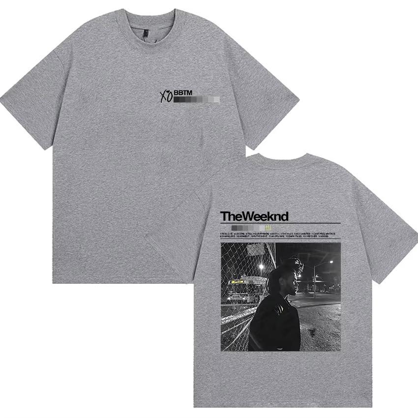 Limitované trička The Weeknd XO Album 2026 Merch Pánské Retro styl Gotické oblečení Tričko Street Hip Hop Bavlněné tričko