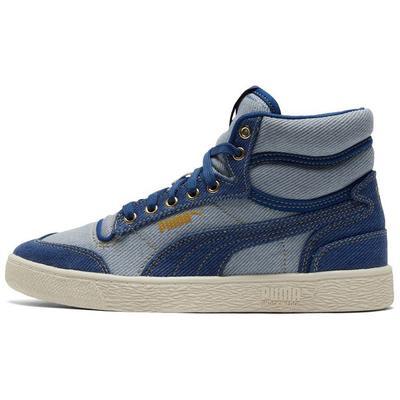 Baskets Unisex Ralph Sampson Mid Denim Foncé Bleu Limoges Blanc Cassé 387588-01