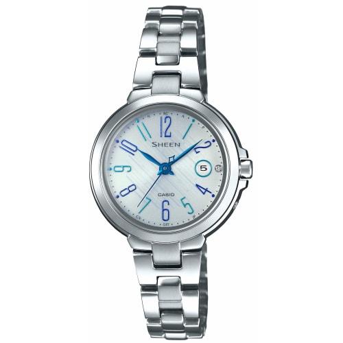 

Casio Sheen Radio-Controlled Solar Watch SHW-5100D-7AJF Women s Silver