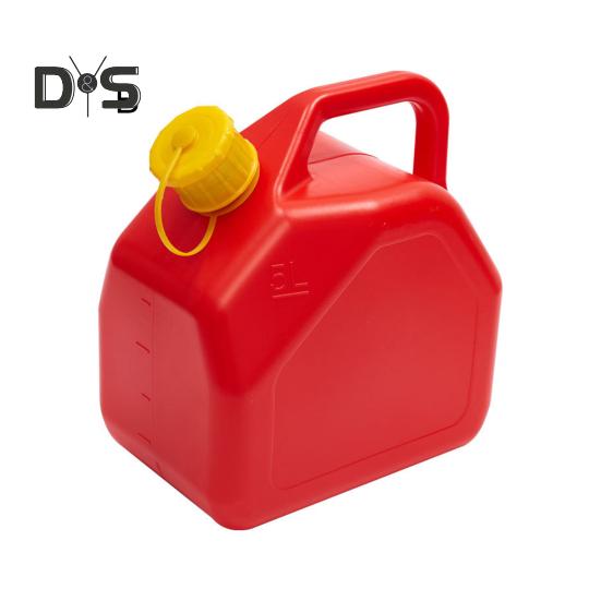 5L/10L Fuel Tank Plastic Transfer Tank with Spout And Handle Portable Fuel Storage Container for Cars Motorcycle Truck