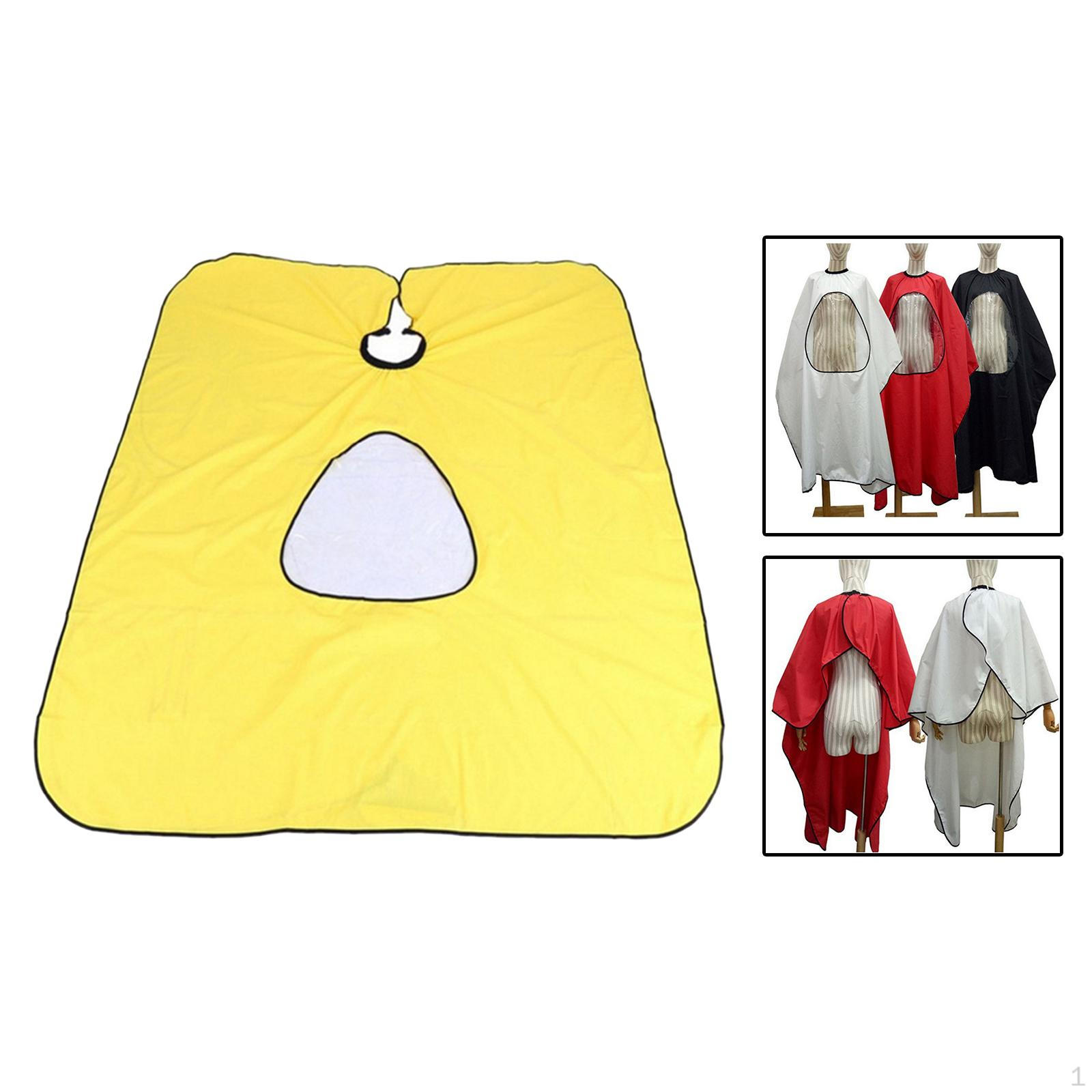 

Hairdressing Cape Lightweight Reusable for Salon Hairdresser Stain Resistant жёлтый
