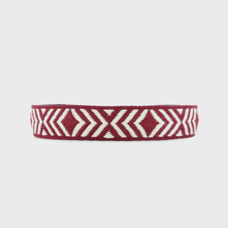 LALA Ethnic Hairband M-Red