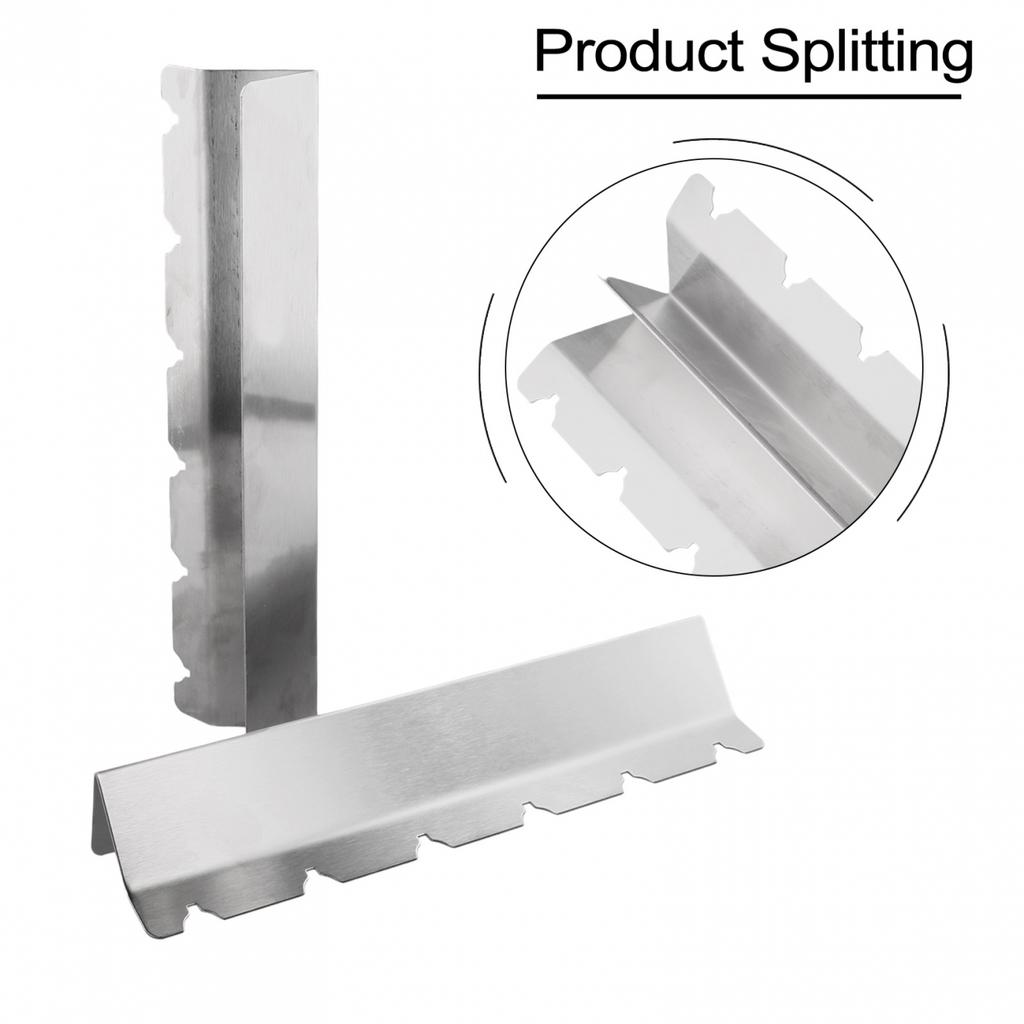 2 Pcs Stainless Steel BBQ Skewer Rack for 6 9 Skewers Barbeque Grill Holder