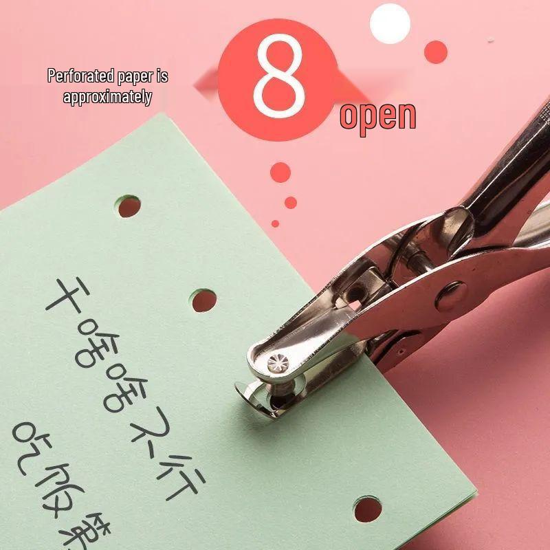 Student Loose-Leaf Handheld Mini Hole Puncher