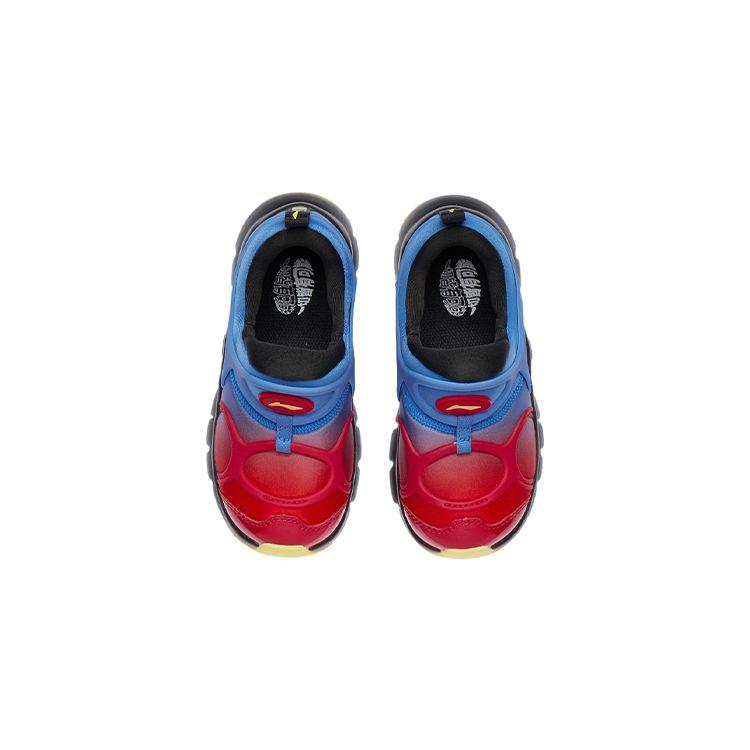 Li Ning Kids Sports Lifestyle Series Slip-On Anti-Kick Shock Absorbing Durable Lightweight Rebound Low-Top Running Shoes Kids Running Shoes YKAP154-47