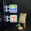 7-Eleven Magnetyczna Świecąca Naklejka na Lodówkę z Możliwością Ładowania