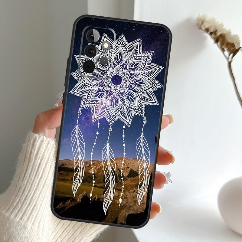 Die Traumfänger-Mandala-Hülle für Samsung Galaxy A52 A32 A12 A16 A26 A36 A56 A15 A35 A55 A34 A54 A13 A33 A53 A17 A06