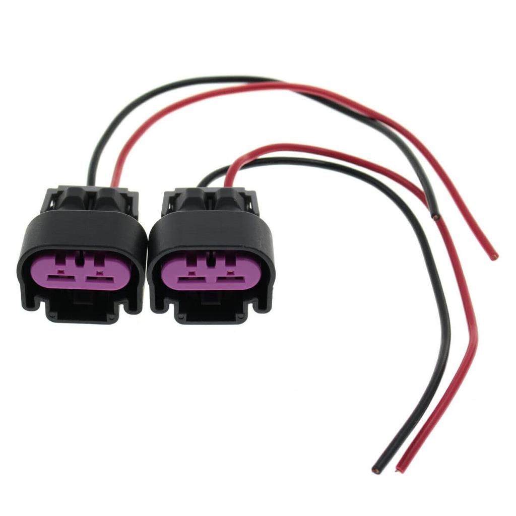 Electrical Harness Connector, Electric Fan Pigtail Connector Harness for GM for Chevy Trucks 2005-2012 PT2649