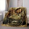 1pc Lord of the Rings Blanket Lightweight Flannel Throw For Sofa, Bed, Travel, Livingroom, Office, Couch, Chair, And Bed