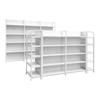 Thicker Multi-Layer Store Display & Storage Racks - Single/Double-Sided Shelves for Convenience Stores & Pharmacies