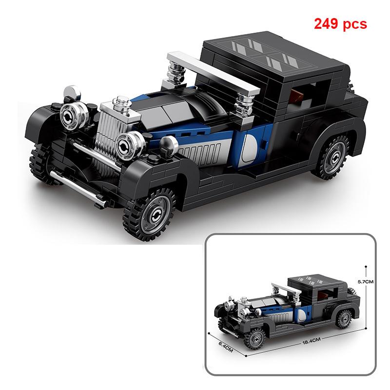Technical Car City Speed  Sports Car Building Blocks Carro Rennau Voiture Vehicle MOC Educational Construction Toy