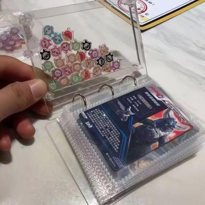 3-calowy Mini Kpop Photocard Binder Book Binding Machine Przezroczysty akrylowy album na zdjęcia Ins Photo Album na zdjęcia Wystrój domu