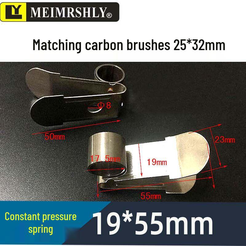 Heli Electric Forklift Circlip for Sightseeing Car Motor - Constant Voltage Spring Carbon Brush Holder (Sizes: 17*33, 17*37, 17*46)