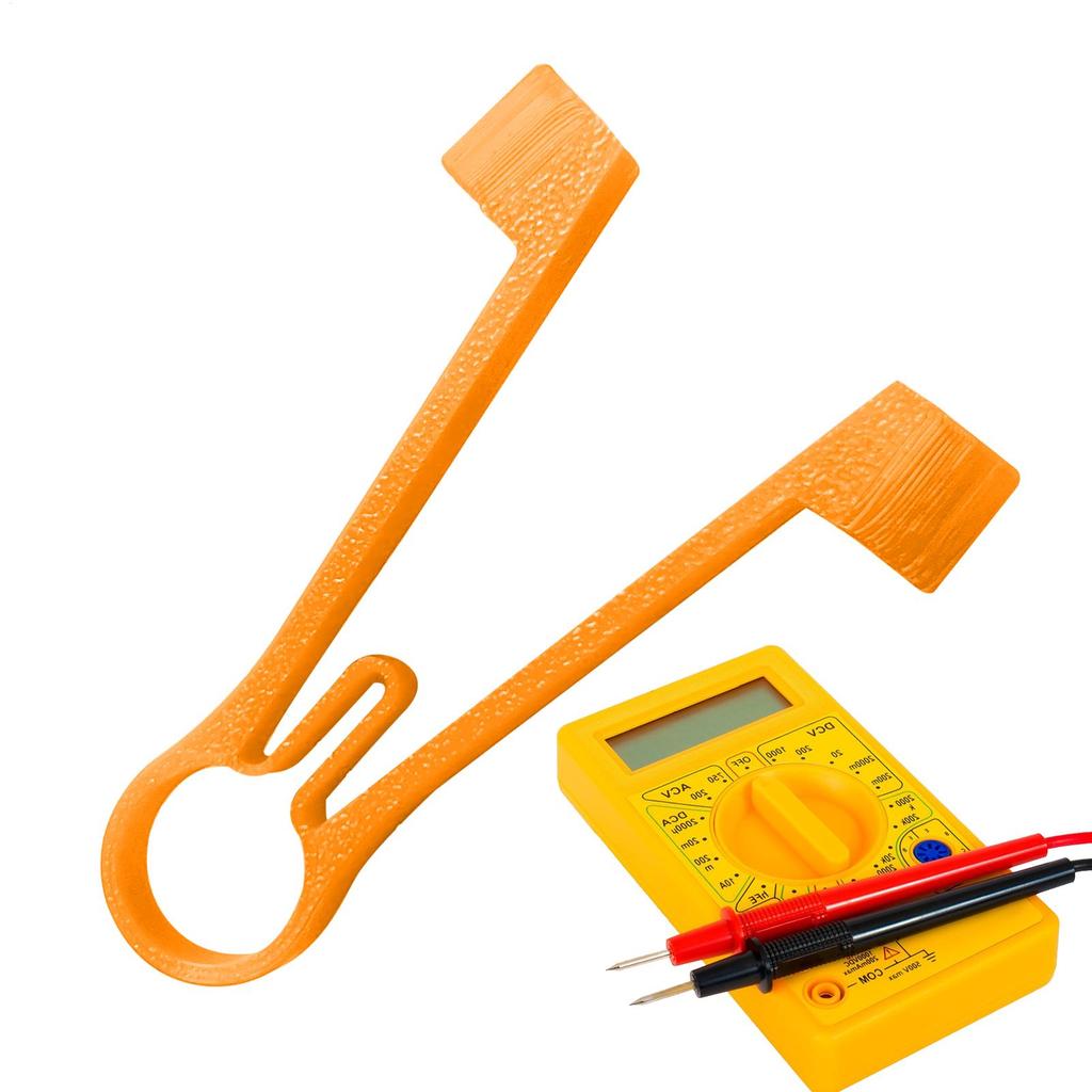 Meter Probes Clip Multimeter Probe Test Holder Clamping Tool Electrical Testing Power Supplies One Hand Repairing Tool