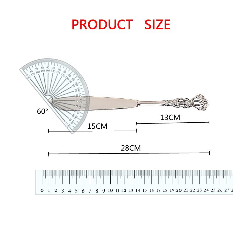 2 Stücke Zepter Silber Kuchenmesser und Schaufel Pizza Brotmesser Hochzeit Partei Liefert Kuchenmesser Dreieck Brotschaufel Backenwerkzeuge