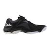 Mizuno Wave Lightning Z8 Volleyball Size 3E Shoes, Club/Indoor, Wide, Lightweight, Black/Silver/Green, 27.5 cm,