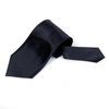 Men Polyester Soft Smooth Gorgeous Vibrant Necktie Black 59Inch