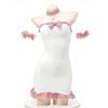 Fun Plush Backless Maid Bear Nightdress, Sexy Lace Bow Pajamas Hip Skirt Wholesale F570