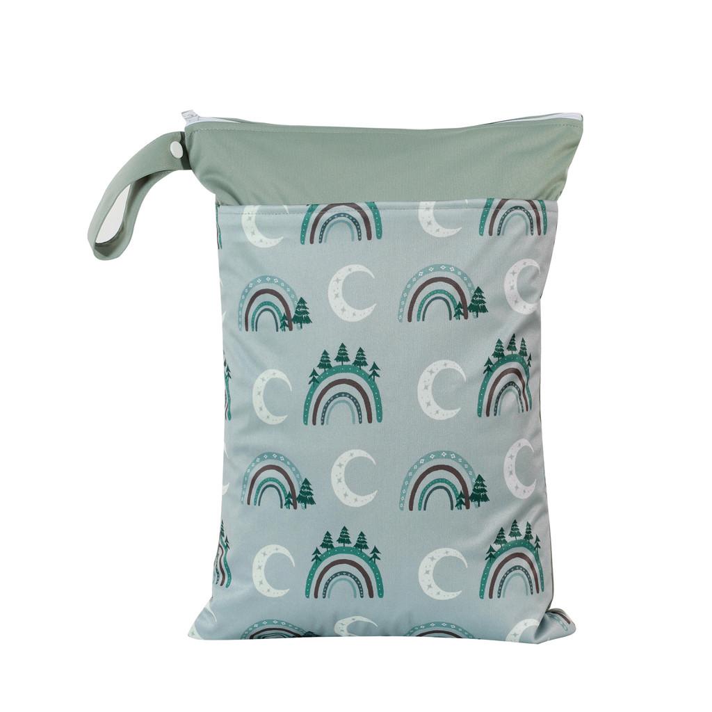 Children Travel Storage Bag With Waterproof Polyester Fabric For Baby Diapers And Toiletries