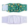 Portable Cute Dog Paw Print Male Dog Diapers Dog Diaper Doggie Diapers Washable Belly Bands Reusable Male Dogs Wraps