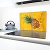 Szklana płyta ochronna na kuchenkę 2x40x52 Ananas