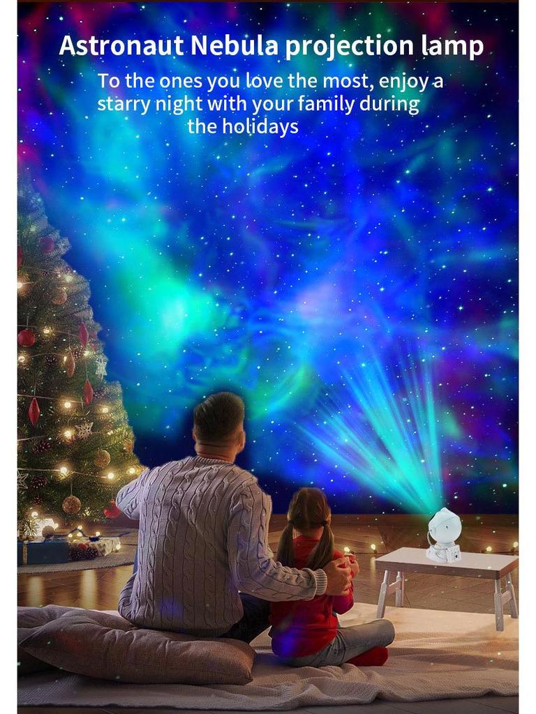 Astronaut Star Projector: Colorful Laser Light for Bedrooms