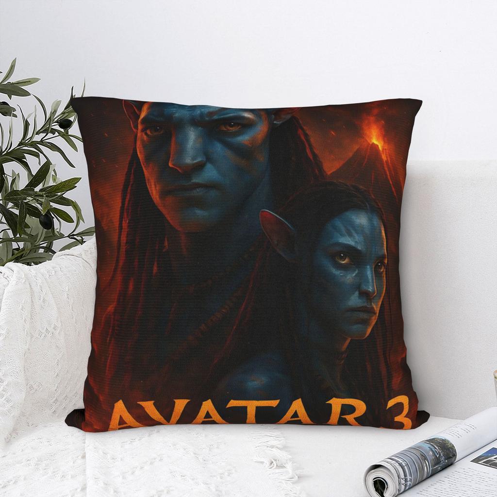 Sci-fi Avatars 3 Square Pillow Cases Cushion Covers Awesome Zippered Decor Pillowcase for Home 45x45cm
