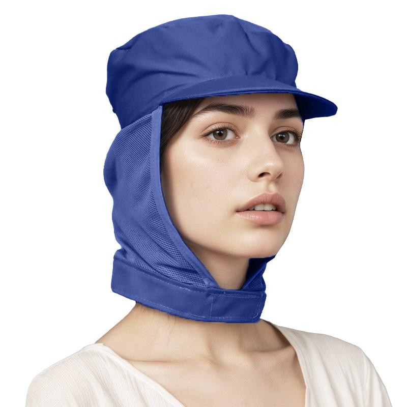 Anti-Hair Loss Food Processing Cap Workshop Staff Breathable Design Lightweight for Factory Restaurant Kitchen Work Use