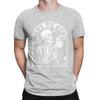 Skeleton Coffee Halloween Gift T Shirt Men's Pure Cotton Vintage T-Shirt O Neck Spooky Tee Shirt Short Sleeve Clothing Unique