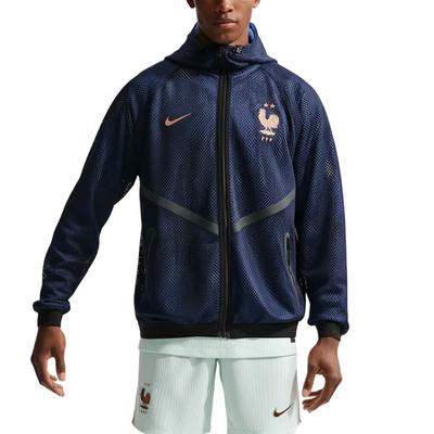 FFF Dri-Fit Football Anthem Jacket 'Blackend Blue Metallic Copper' Men's IH1763-498