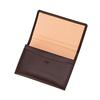 [Kipris] Business Card Case (Sasumachi) Shirasagi Leather 8226 (Chocolate) Chocolate W115xH72xD15mm