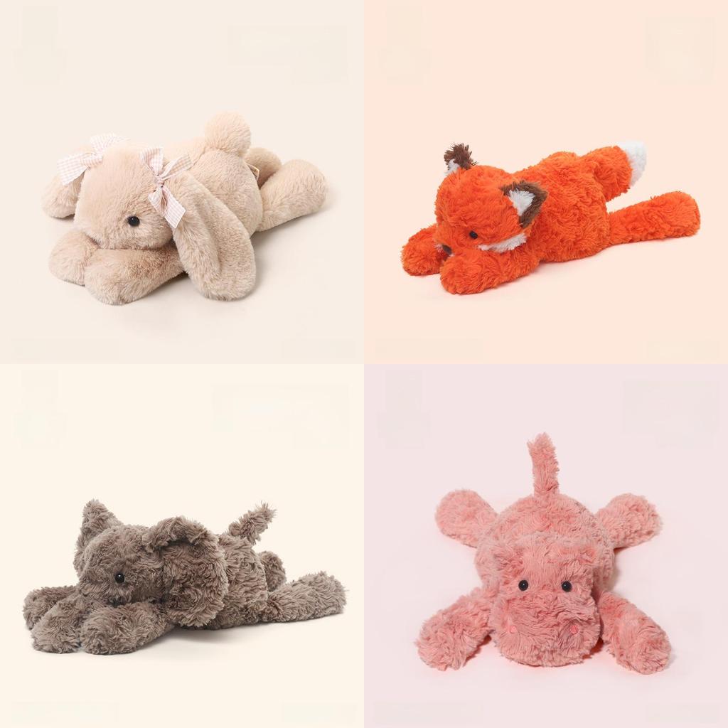 Jimni Bunny Plushie Cute Animal Stuffed Toy For Babies And Kids Bedroom Decor