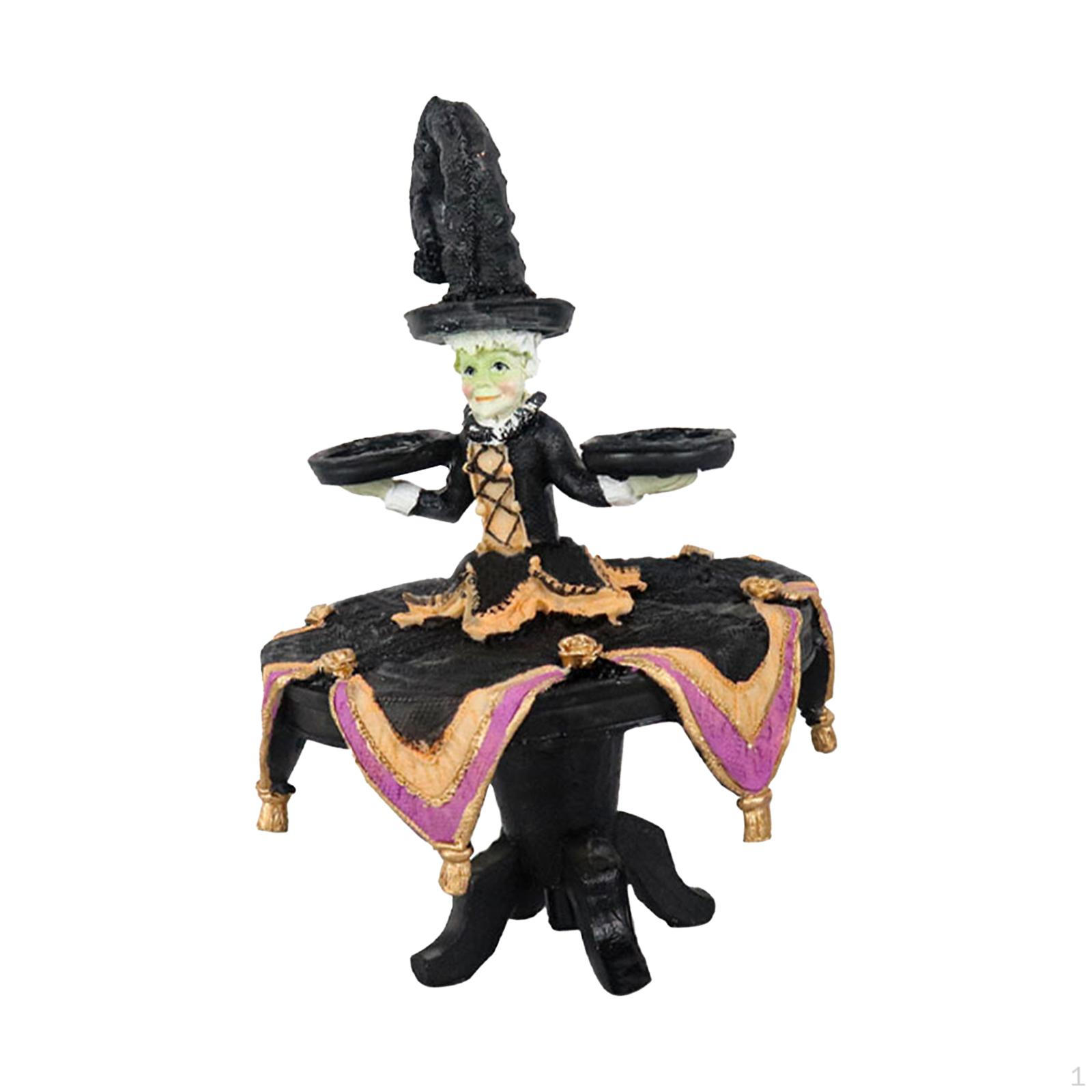 Enchanting Witch Display Stand for Halloween Home Decor S