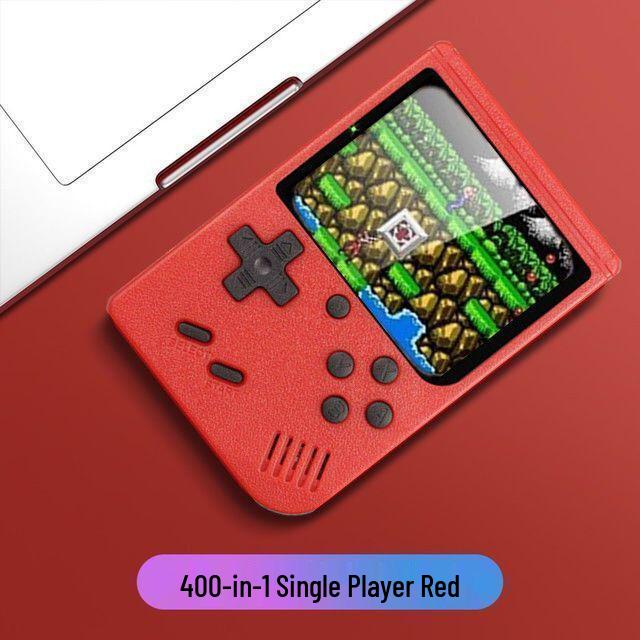 

Портативная игровая консоль SUP - King of Fighters 97 и Три королевства, Аркадный джойстик с 900 ретро-играми, Перезаряжаемая консоль M3 No joystick, single player [red] with 400 games