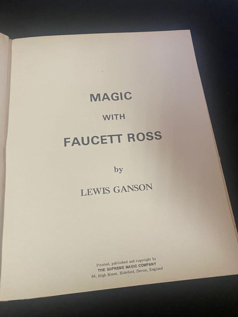 [USED] Magic with Faucett Ross
