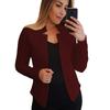 2023 Autumn/Winter European-American Solid Color Slim Fit Commuter Suit Jacket