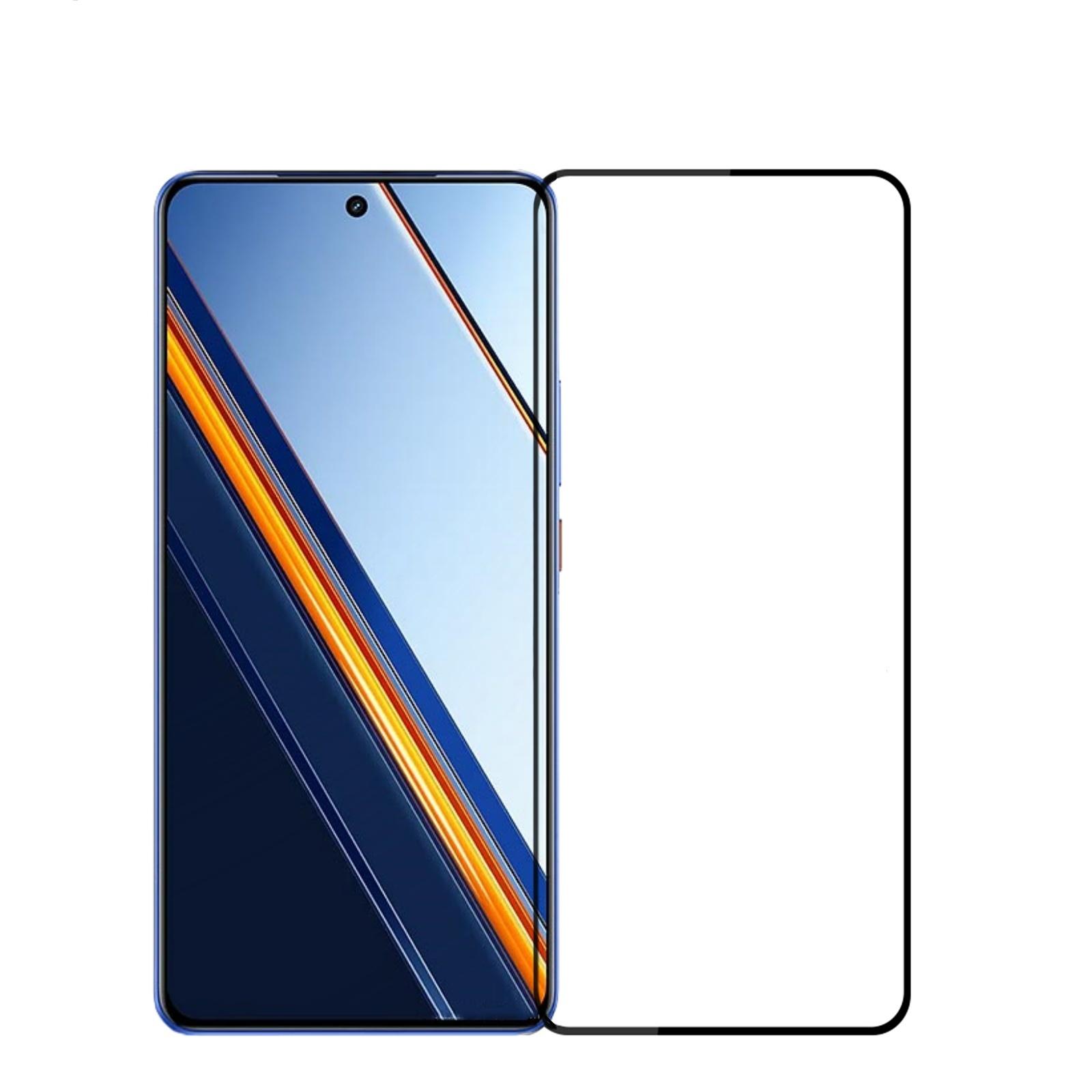 

For Realme Neo7 SE 5G Screen Protector MOFI 9H Full Glue Full Coverage High Aluminum-Silicon Glass Film Black