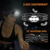 Bright Ultra Usb Rechargeable Headlamp Led Head Flashlight With White Red Blue Head Lamp IPX4 Waterproof Headlight Head Light
