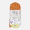Misua Side Flower Socks_T264MSC274W