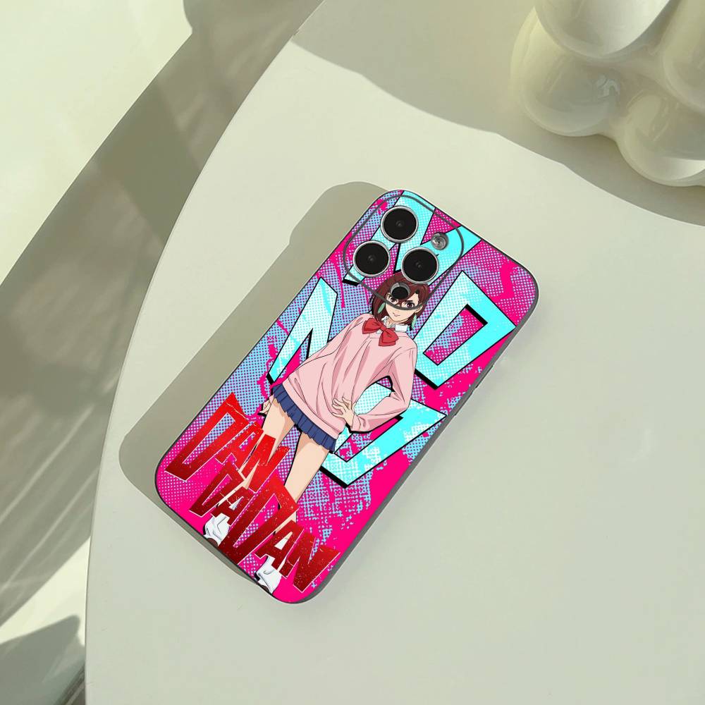

Popular anime-D-Dandadan Phone Case For iPhone 17,16,15,14,13,12,11 Pro Max,16/15/14Plus,XS Soft Black Cover iPhone12