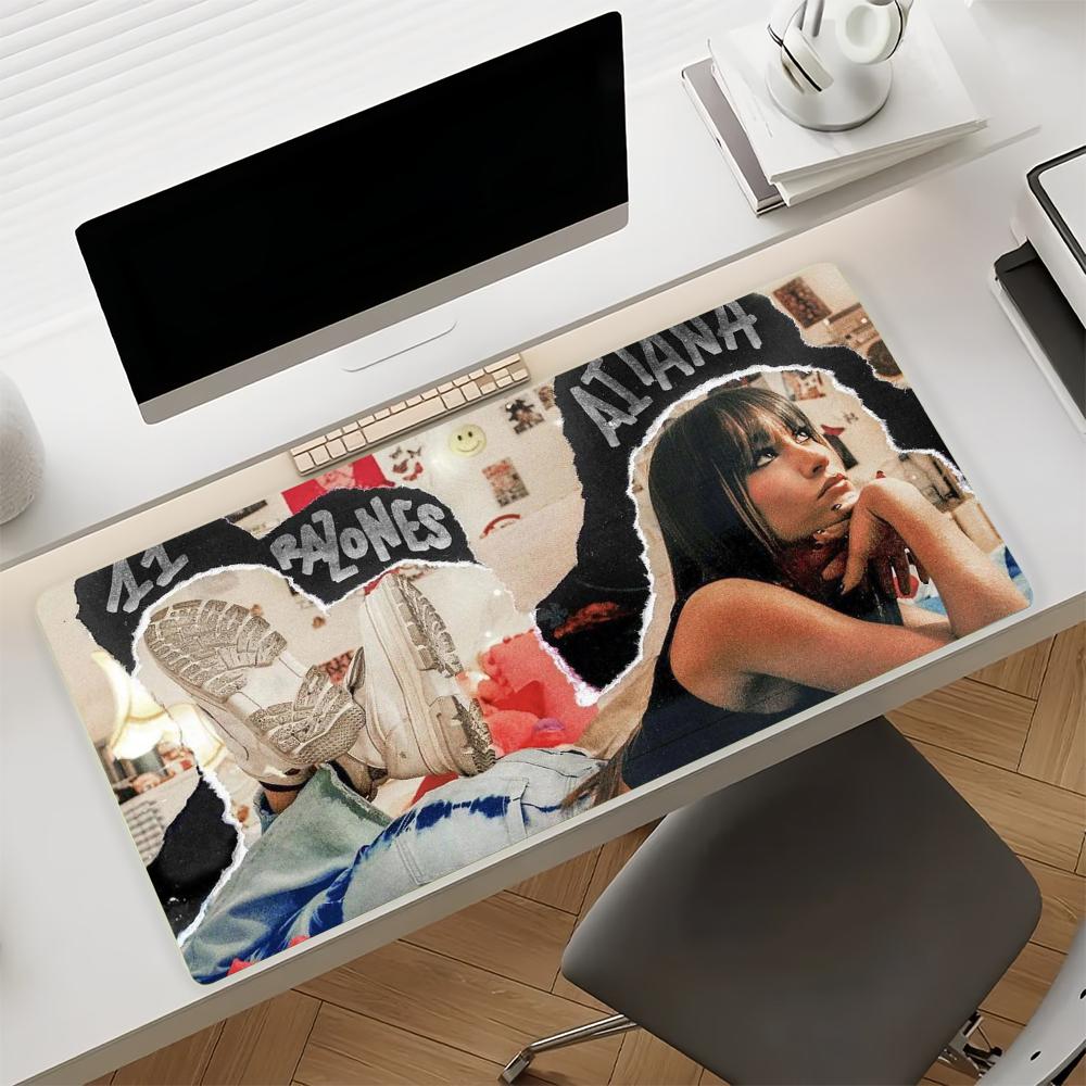 Singer AAitana OOcanaS Mouse Pad Nonslip Rubber Gamer Balance Computer Mat Decoracion Deskmat Laptop Office Large