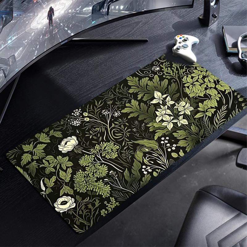 XXL Mauspads Pflaumenblüte Lila Anime Gamer Computer-Mauspad Gaming-Zubehör Tablet Varmilo Tastatur Mausepad