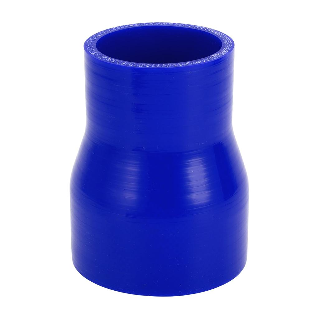 X AUTOHAUX 1pcs 57mm/2.24"-76mm/2.99" ID 100mm/3.94" Length 0 Degree Blue Car Silicone Hose Hose Universal