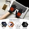 USB Heated Full-Finger Electric Warm Gloves for Students and Gamers