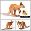 Oenux Wild Animals Simulation Rodent Marmot Mouse Model Squirrel Rat Chinchilla Action Figure Figurine Collection Cute Kid Toy