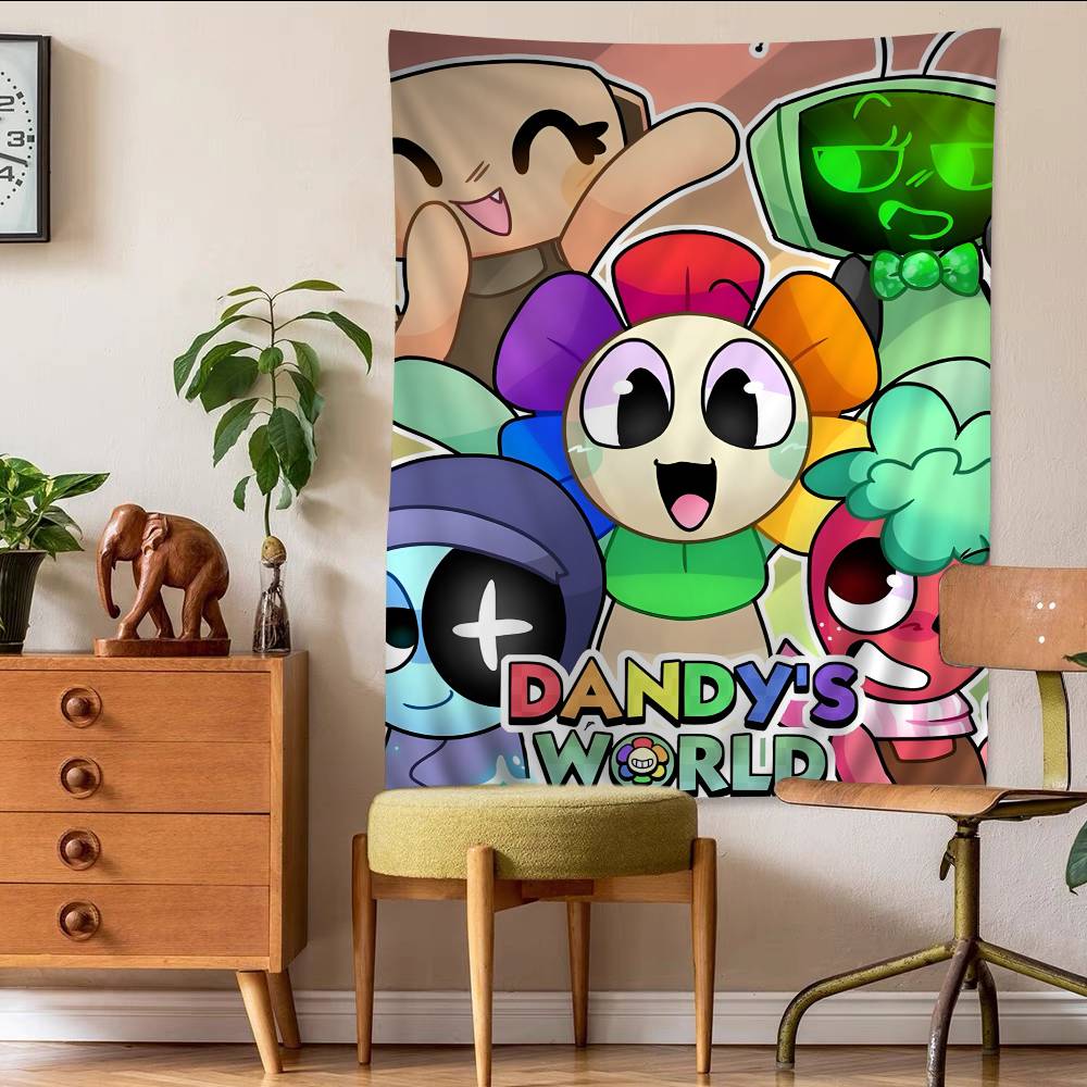 Žaidimo D-Dandys Pasaulis Pasidaryk pats Sieninė gobelenas Svetainei Namų Bendrabučio Dekoras Sienos Meno Dekoras
