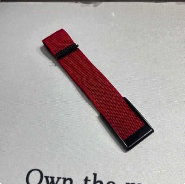 Whoop 5.0 PEAK Sports Nylon Elastic Band with Black Metal Frame