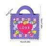 DIYSewing Non-woven Set First Sewing Kit For Kids Cute Flower Bird Craft Sewing Beginners Educational Sewing Set Birthday Gifts