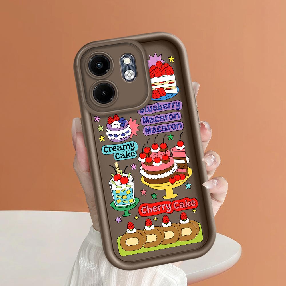 Soft Silicone Phone Casing Full Cover Camera Shockproof Protection Case for Huawei Honor Infinix Tecno iPhone Motorola Google